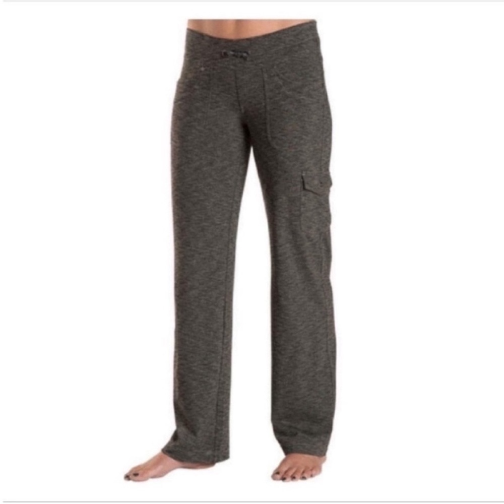 Kühl Mova pants gray space dyed pull on stretch pockets